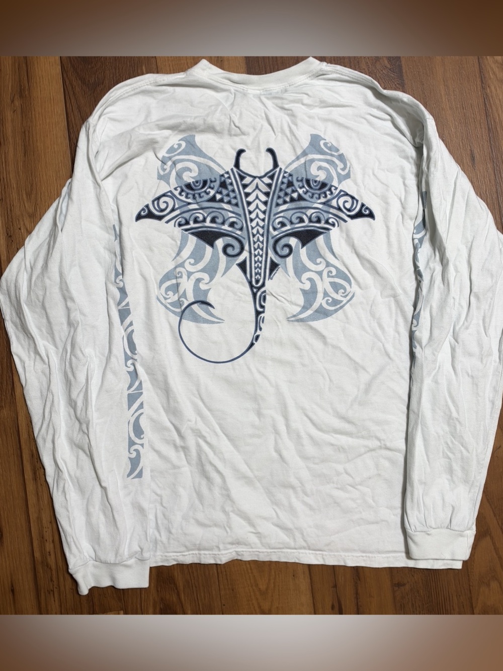 Crazy Shirts T Shirt Mens Size XL Hawaiian Tribal Y2K Style Tee long sleeve
